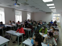 10.10.2020, Педагогическая лаборатория в Казани. Участники лаборатории / А.А. Скулачев / Е.С. Романичева