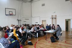 7 марта 2020, Десятая свободная встреча словесников, лекция «Русская литература и национальная культурная память: к вопросу о методике "прочтения" текстов», О. Р. Николаев И участники встречи